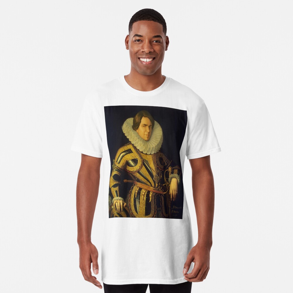Aperçu de l'œuvre T-shirt long créée et vendue par RoyalNadja.