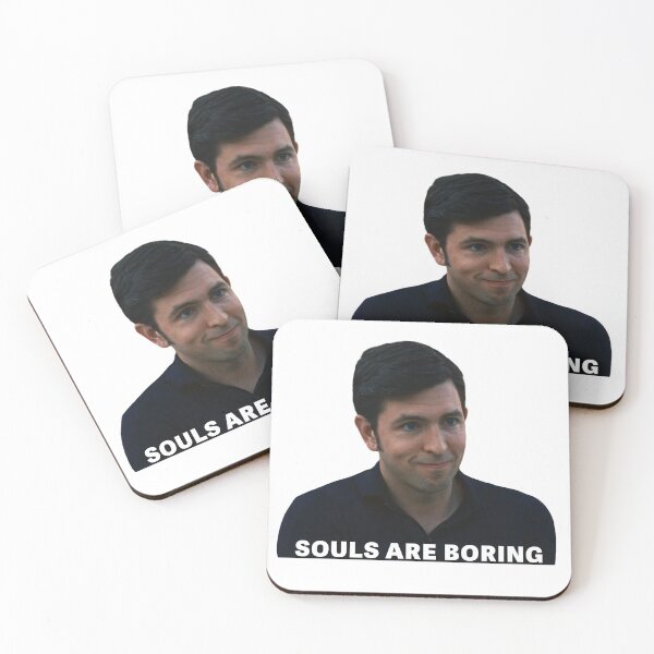 Item preview, "Souls are boring" Cousin Greg from Succession designed and sold by ShadowsAndFaces.