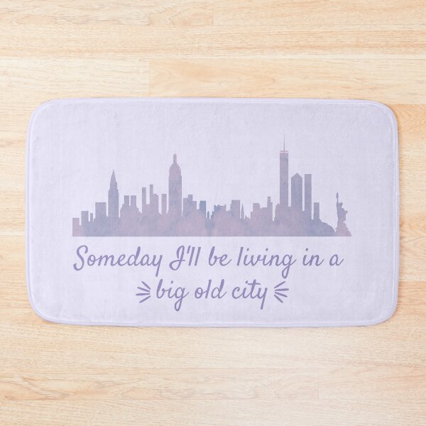 Item preview, Someday I'll Be Living in a Big Old City designed and sold by Mint-Rose.