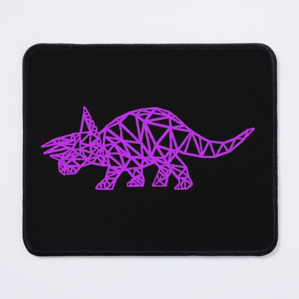 Item preview, Triceratops  - Purple line on black designed and sold by NaomiWallace321.