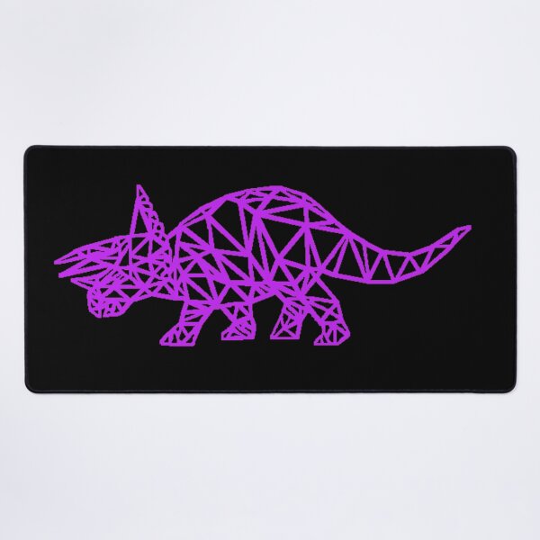 Item preview, Triceratops  - Purple line on black designed and sold by NaomiWallace321.