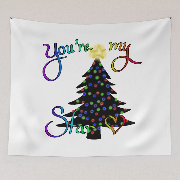 Item preview, You're My Star Christmas Tree Version 2 designed and sold by AvalonUnmuzzled.