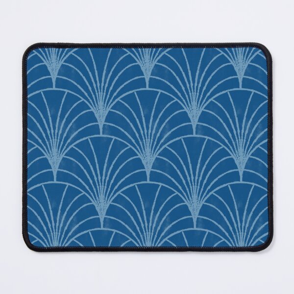 Item preview, Blue Scale Pattern designed and sold by Carolina Diaz.