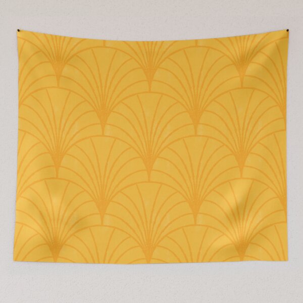 Item preview, Magnolia Yellow Scale Pattern designed and sold by Carolina Diaz.