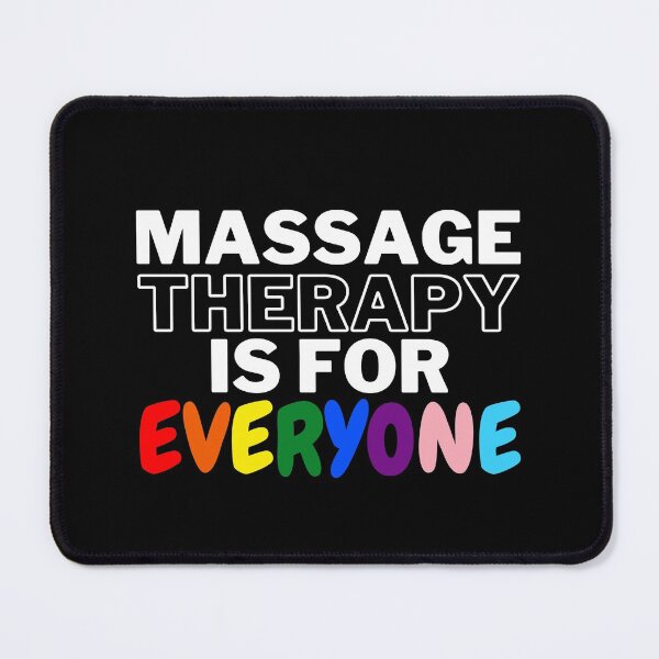 Item preview, Massage Therapy is for Everyone LGBTQIA+ designed and sold by Cardinal Designs.
