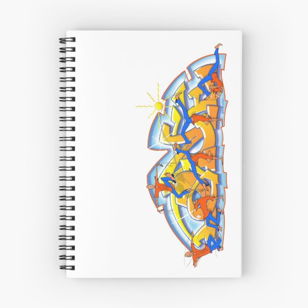 Item preview, Dance Graffiti (orange & yellow, house dancing Rodro) designed and sold by Paul Rodriguez.