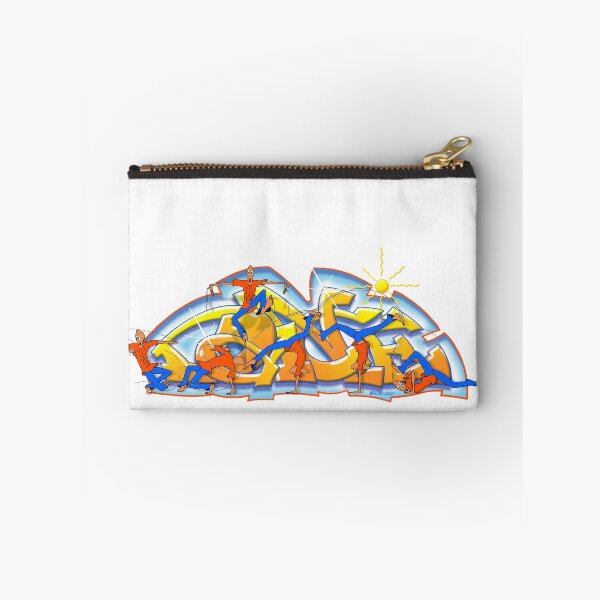 Item preview, Dance Graffiti (orange & yellow, house dancing Rodro) designed and sold by Paul Rodriguez.