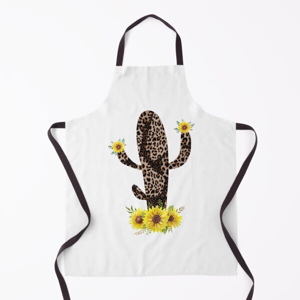 Item preview, Leopard Sunflowers Cactus Lovers Gifts Idea designed and sold by Dr.YesOrNo.