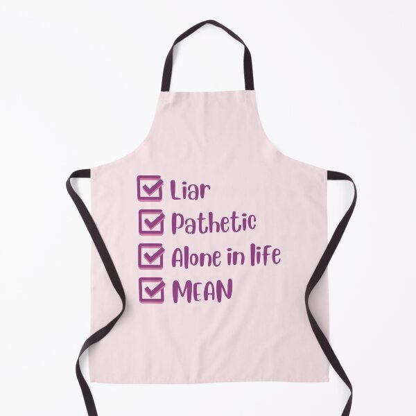 Item preview, Liar, Pathetic, Alone in Life, and Mean designed and sold by Mint-Rose.