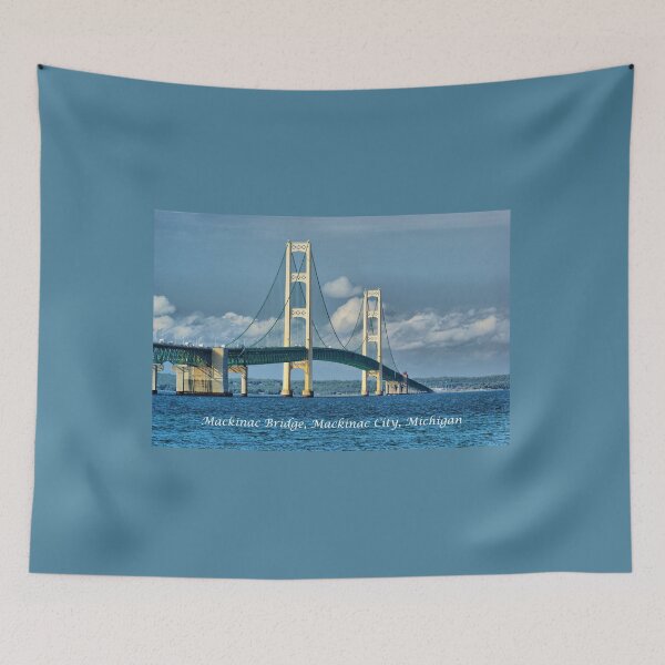Item preview, Mackinac Bridge  designed and sold by PaulKPhoto.