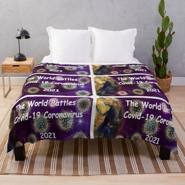 Item preview, The World Battles Covid-19 Coronavirus 2021 designed and sold by PLarDesigns.