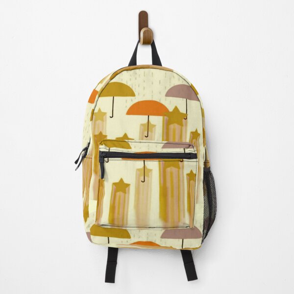 Item preview, Be upbeat to outshine downpours, gold stars and pastel umbrellas designed and sold by glowvim.