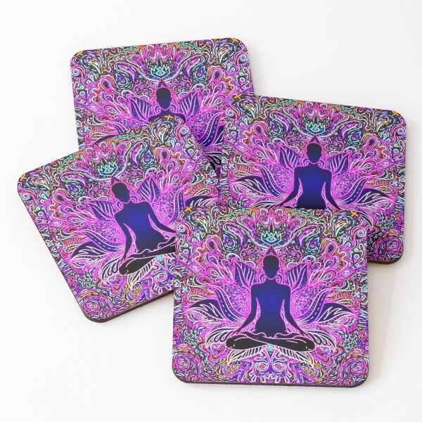 Item preview, Psychedelic Lotus Meditation (Light) designed and sold by MundaneVestment.
