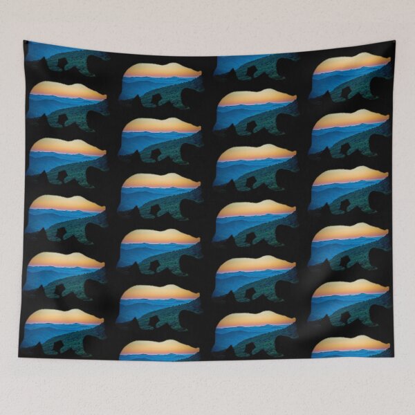 Item preview, Mountain Sky Bear Decal  designed and sold by Ninja  Designs.
