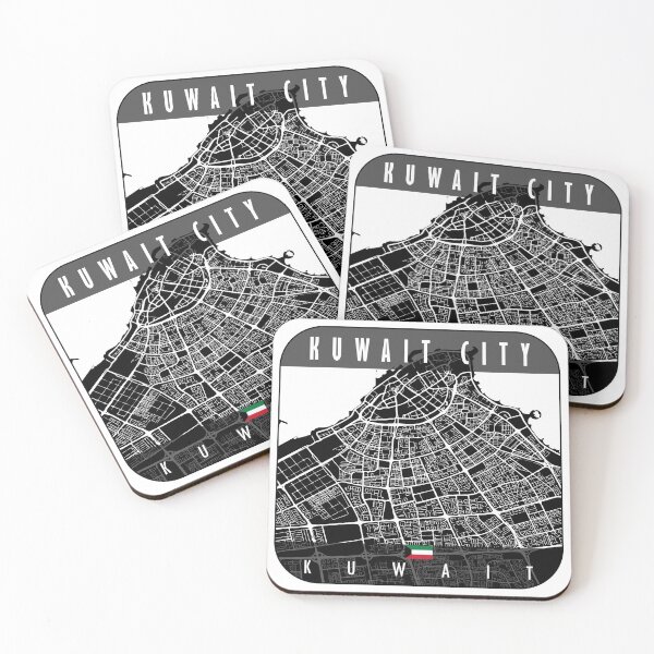 Item preview, KUWAIT CITY MAP KUWAIT designed and sold by hatimelhag.