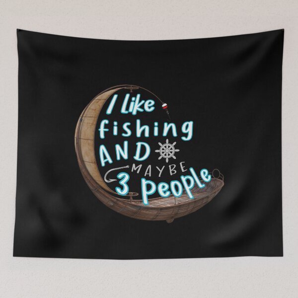 Item preview, I like fishing and maybe 3 people designed and sold by cizito.