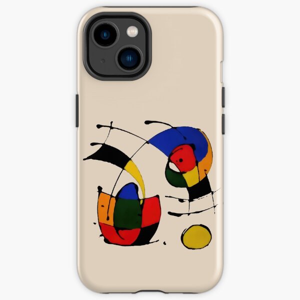 In The Style of Joan Miro iPhone Tough Case