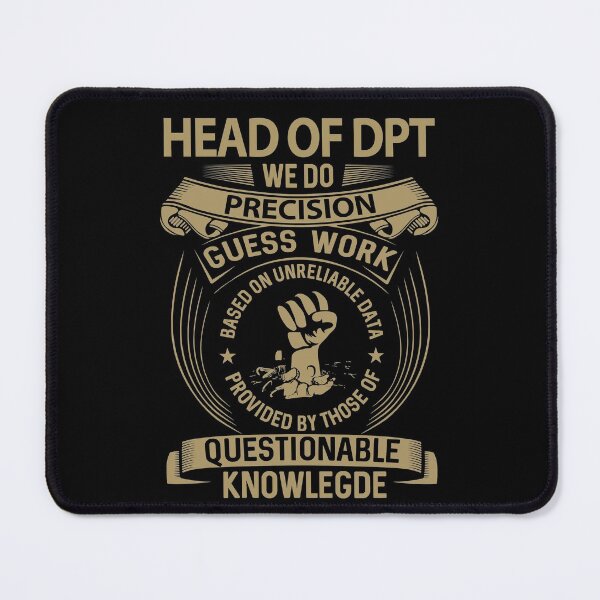 Item preview, Head Of Dpt T Shirt - We Do Precision Job Gift Item Tee designed and sold by smueller39.