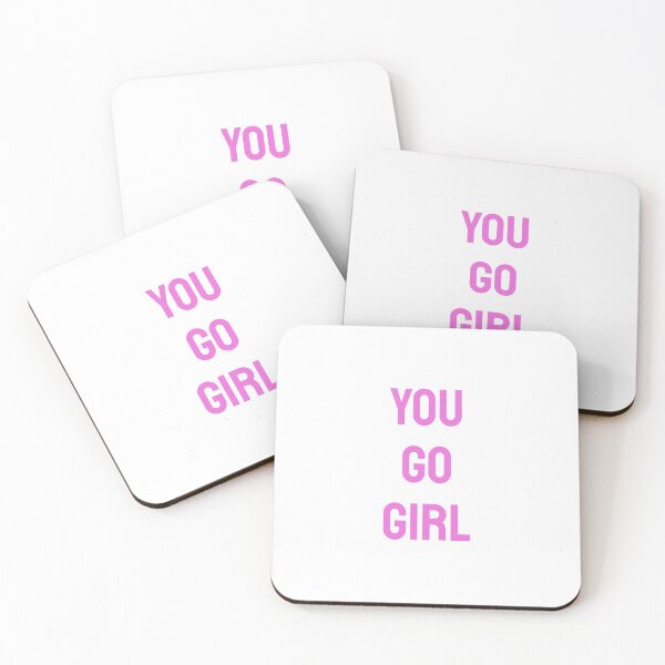 Item preview, YOU GO GIRL pink designed and sold by Inspirationmotivation.