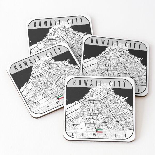 Item preview, KUWAIT CITY MAP KUWAIT designed and sold by hatimelhag.