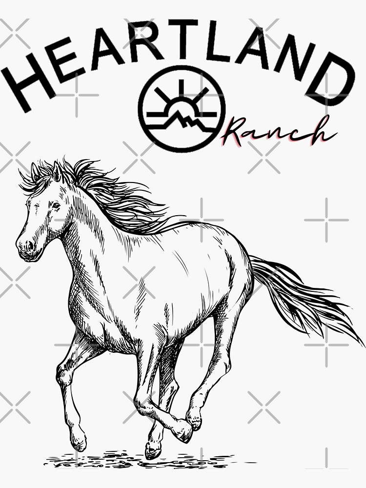 "Heartland, Heartland Horse" Sticker for Sale by STARPULL | Redbubble