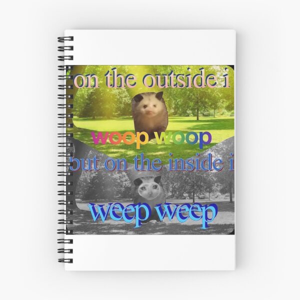 Item preview, Woop Woop Weep Weep Possum designed and sold by HappyGeckos.