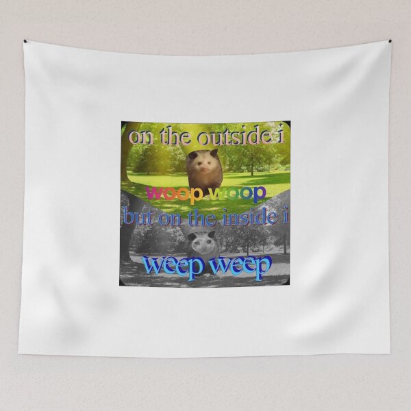 Item preview, Woop Woop Weep Weep Possum designed and sold by HappyGeckos.