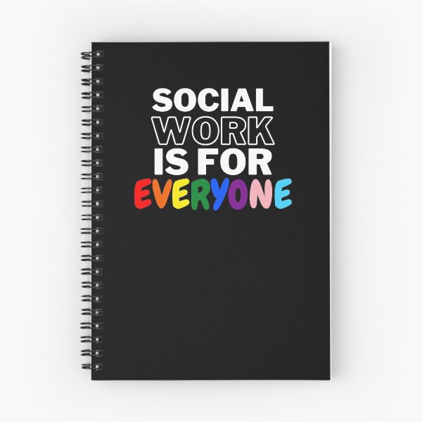 Item preview, Social Work is for Everyone LGBTQIA+ designed and sold by Cardinal Designs.
