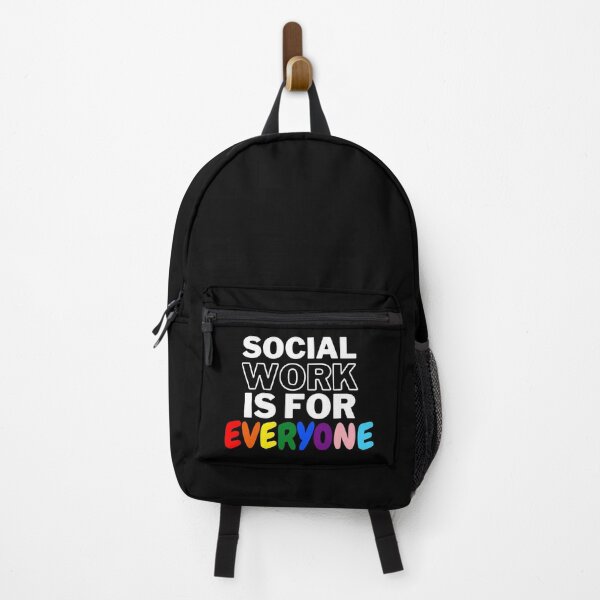 Item preview, Social Work is for Everyone LGBTQIA+ designed and sold by Cardinal Designs.
