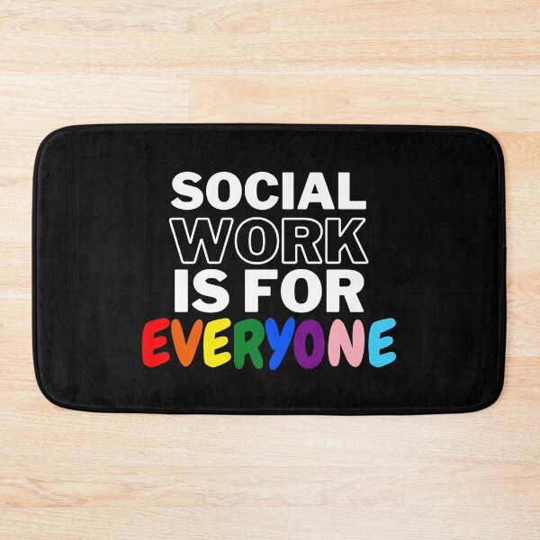 Item preview, Social Work is for Everyone LGBTQIA+ designed and sold by Cardinal Designs.
