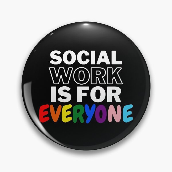 Item preview, Social Work is for Everyone LGBTQIA+ designed and sold by Cardinal Designs.