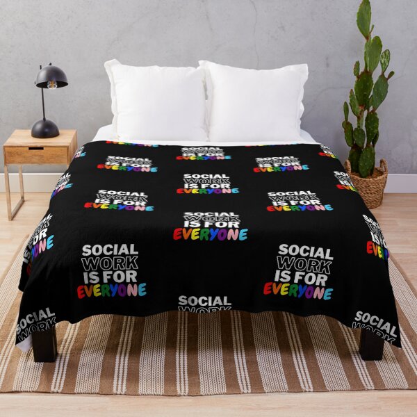 Item preview, Social Work is for Everyone LGBTQIA+ designed and sold by Cardinal Designs.