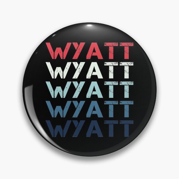 Item preview, Wyatt Name T Shirt - Wyatt Vintage Retro Wyatt Name Gift Item Tee designed and sold by rivenburga.