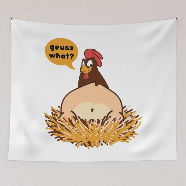 Item preview, Guess What Chicken Butt Funny designed and sold by CBCreations73.