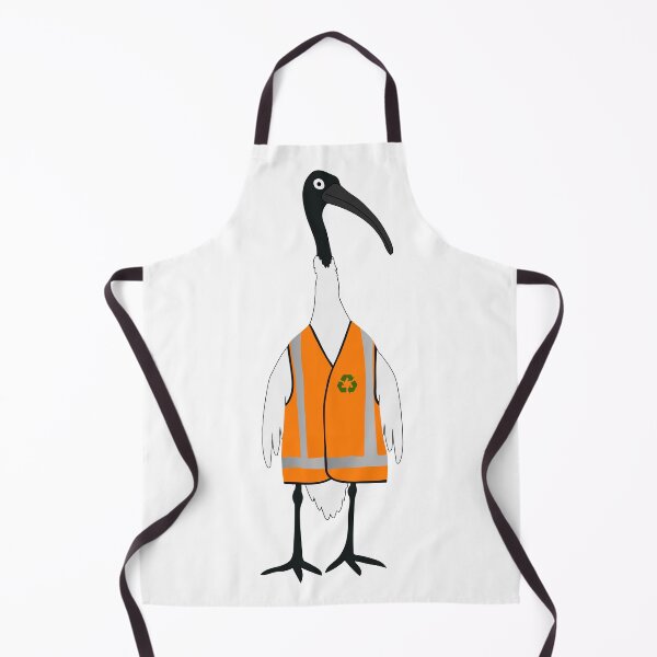 Item preview, Bin Chicken Rubbish Collector on Black designed and sold by Digitaldingo.