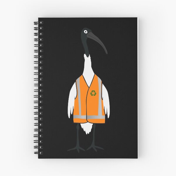 Item preview, Bin Chicken Rubbish Collector on White designed and sold by Digitaldingo.