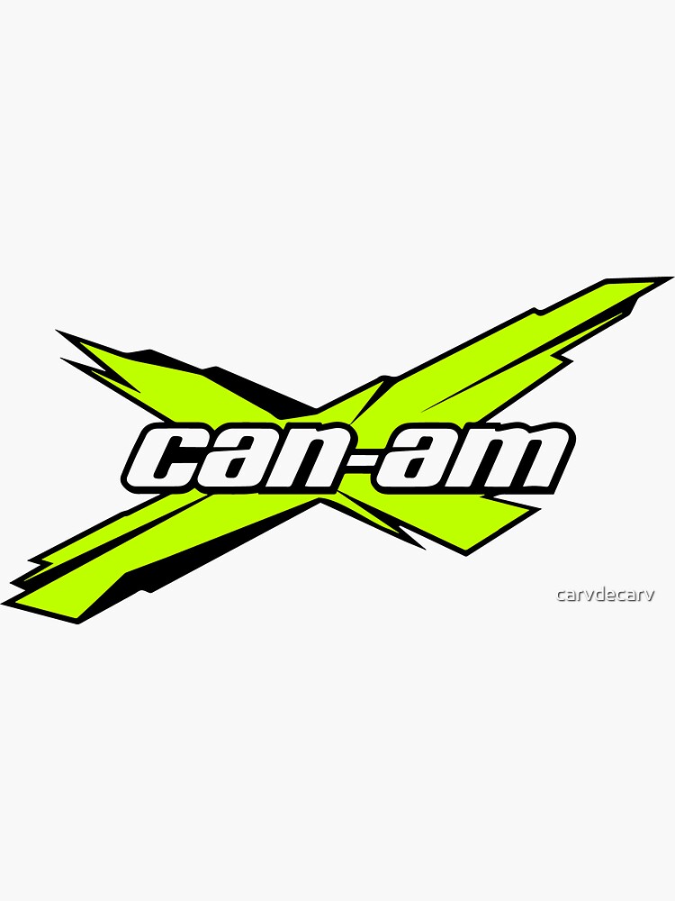 Can-Am Logo Sticker for Sale by carvdecarv