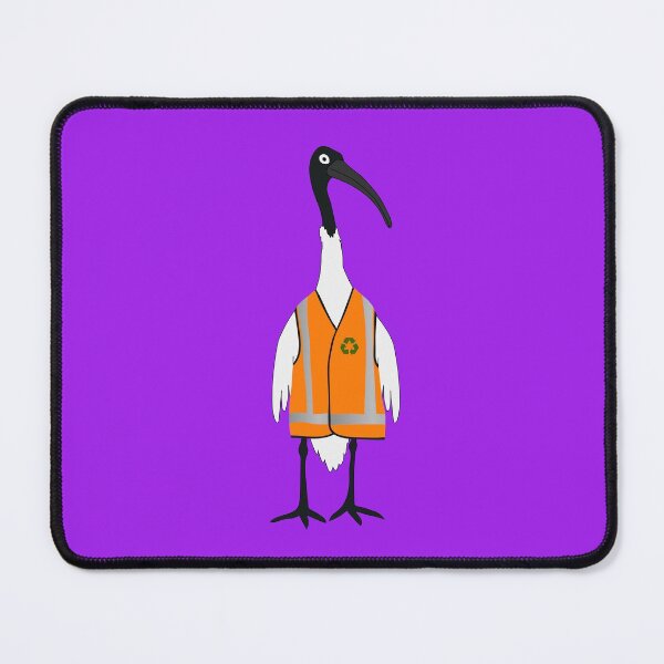 Item preview, Bin Chicken Rubbish Collector on Purple designed and sold by Digitaldingo.