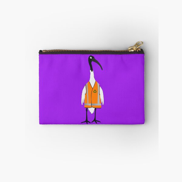 Item preview, Bin Chicken Rubbish Collector on Purple designed and sold by Digitaldingo.