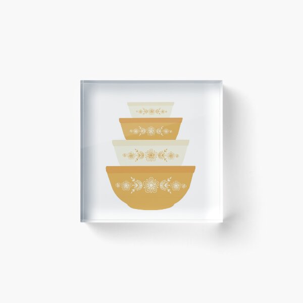 Item preview, Vintage Pyrex Butterfly Gold designed and sold by Jennaviveart.