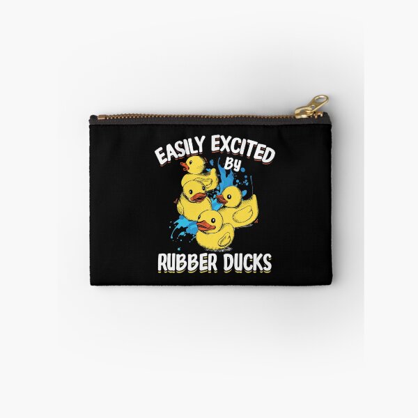 Item preview, Easily Excited By Rubber Ducks Funny Duckie Bath designed and sold by Dressed For  Duty.