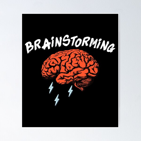 Item preview, Brainstorming - The Power of Ideas designed and sold by wingstar.