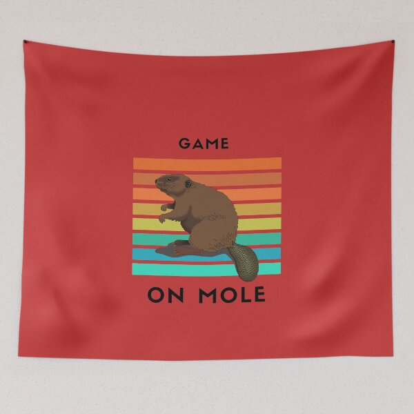 Item preview, Game On Mole T-Shirts, hoodies, Apparels, Merchandise, T Shirts, Leggings, Skirt, Mask, Caps, Apron, Bags, Mugs..  designed and sold by ayoubclashirt.