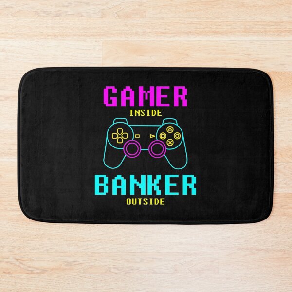 Item preview, Gamer Inside Banker Outside designed and sold by Nicat Noirceur.