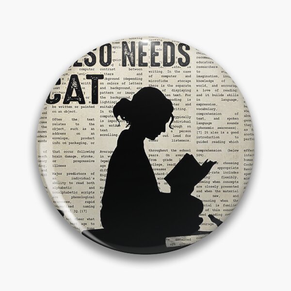 Item preview, A woman cannot survive on books alone she also needs a cat designed and sold by SimonsonNuala.