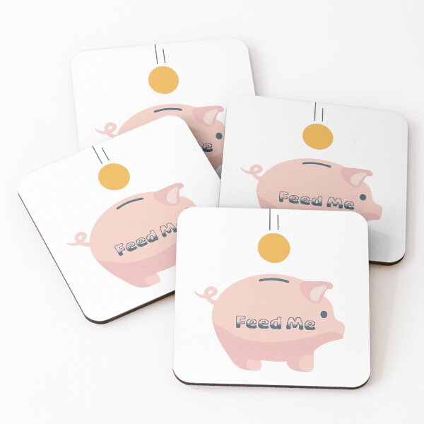 Item preview, Feed Me Piggy Bank designed and sold by BullishGraphics.