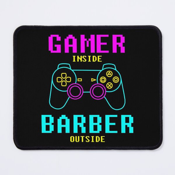 Item preview, Gamer Inside Barber Outside designed and sold by Nicat Noirceur.