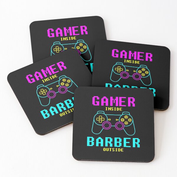 Item preview, Gamer Inside Barber Outside designed and sold by Nicat Noirceur.