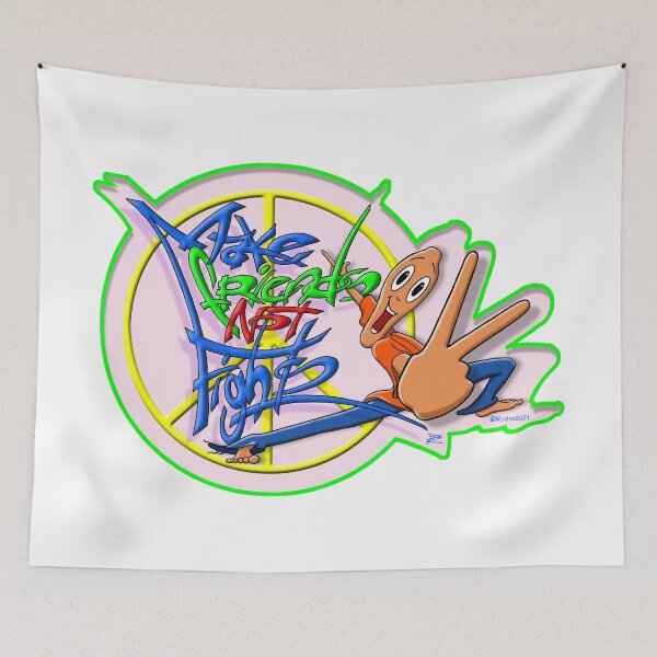 Item preview, Make Friends— Not Fights! designed and sold by Paul Rodriguez.
