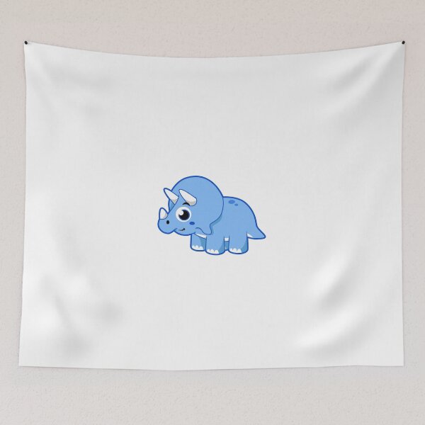 Item preview, Cute illustration of a Triceratops dinosaur. designed and sold by StocktrekImages.